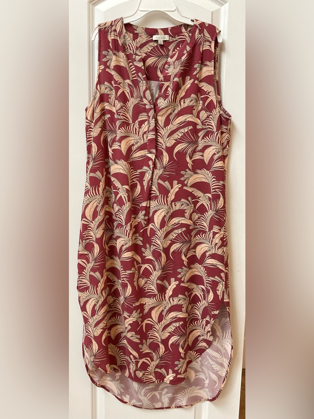Alex & Lili Sleeveless Midi Shirtdress